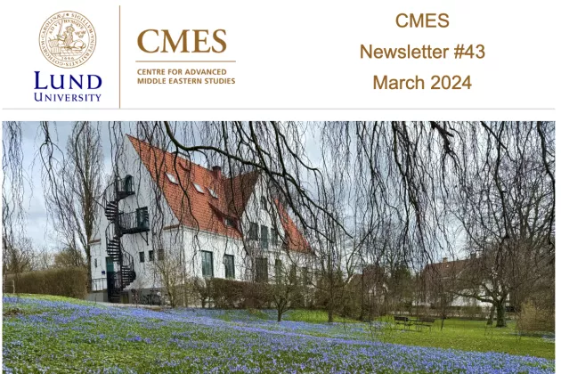 Cover of the CMES Newsletter #43