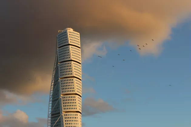 Turning torso. Picture