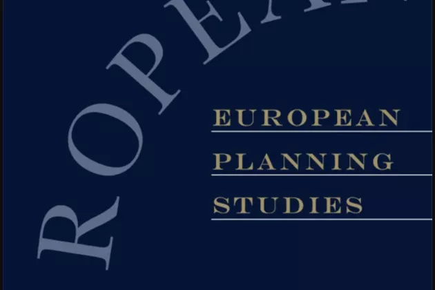 Cover of the journal European Planning Studies
