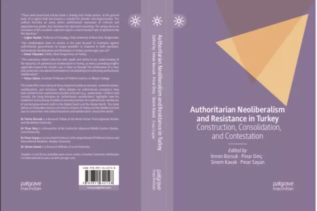 Cover of the book "Authoritarian Neoliberalism and Resistance in Turkey"