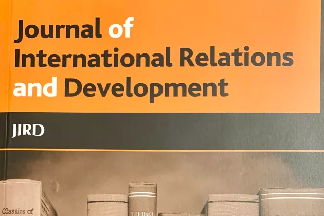 Cover of the "Journal of international relations and development"