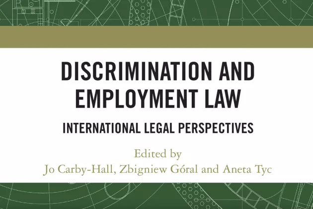 Cover of the book "Discrimination and Employment Law"