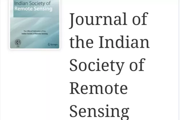 Cover of the Journal of the Indian Society of Remote Sensing