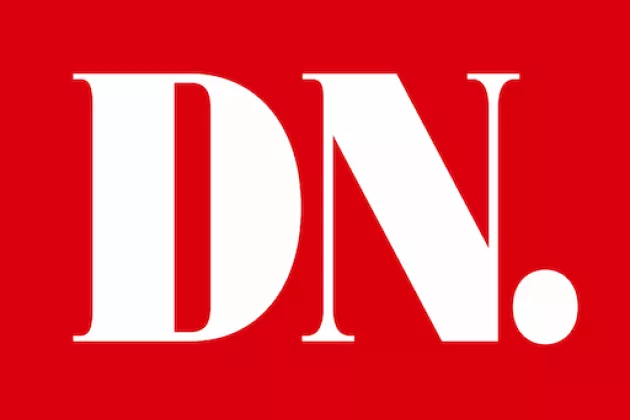 The logo of the newspaper "DN"
