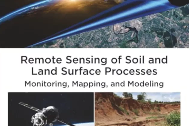 Cover of the book "Remote Sensing of Soil and Land Surface Processes: Monitoring, Mapping, and Modeling"