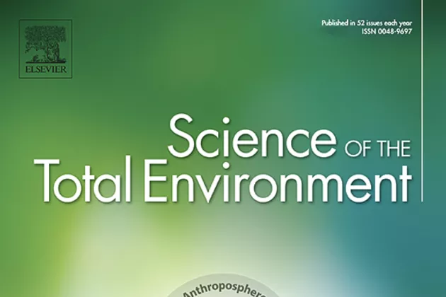 Cover of the journal Science of the Total Environment.