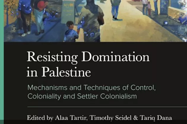 Cover of the book "Resisting Domination in Palestine"