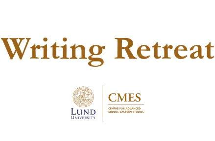 Text Writing retreat and Lund University and CMES logo