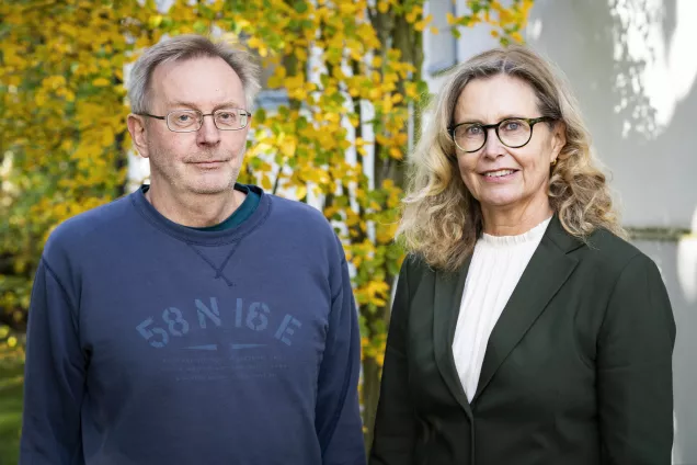 Photo of Ronny Berndtsson and Karin Aggestam