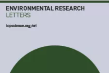 Cover of the journal "Environmental Research Letters"