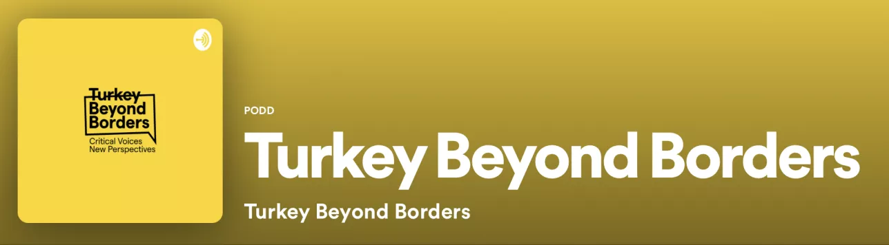 Logo for the Turkey Beyond Borders Podcast
