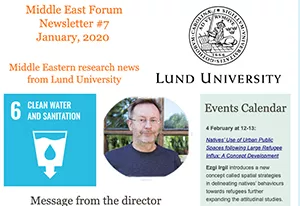 Middle East Forum Newsletter #7 January, 2020