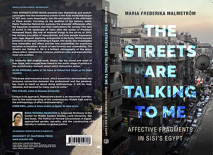 Book cover of "The streets are talking to me"